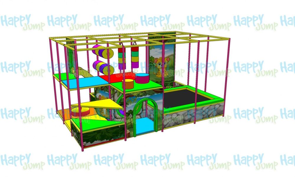 Лабіринт Тигреня 4 х 3 х 2,7м