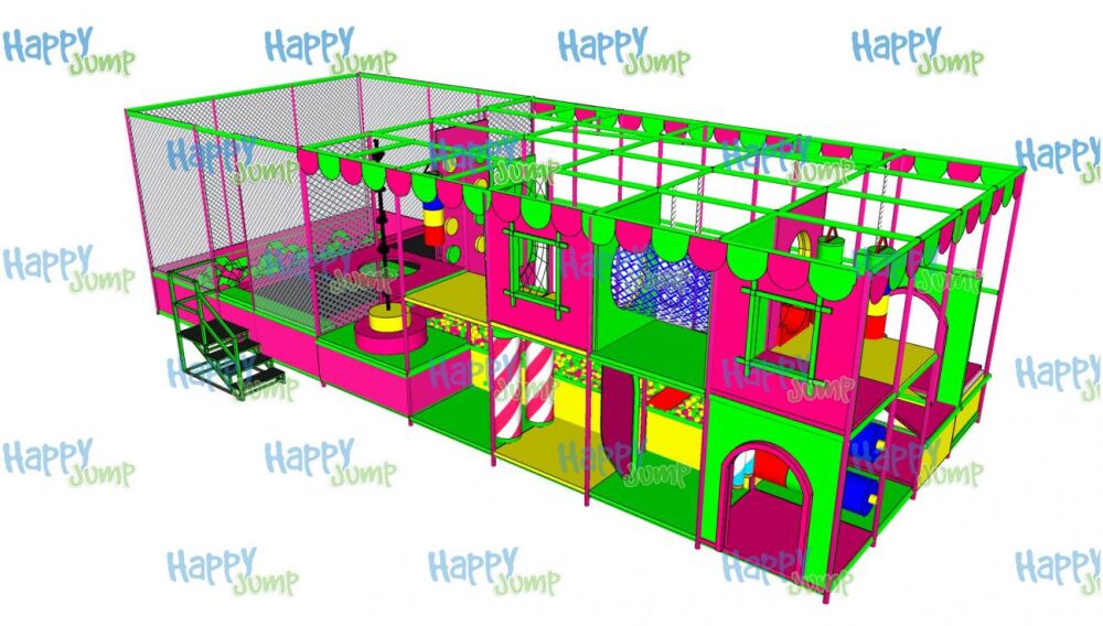 Комплексний лабіринт Новий 8 х 4 х 2,7 м