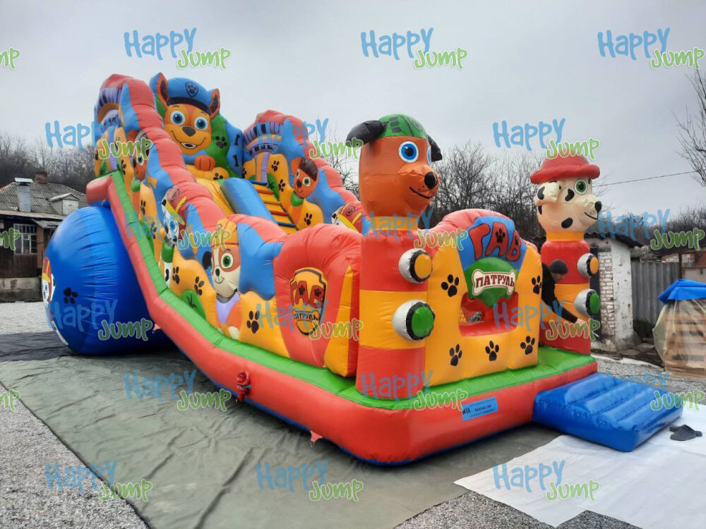 Надувна гірка «Бухта пригод»