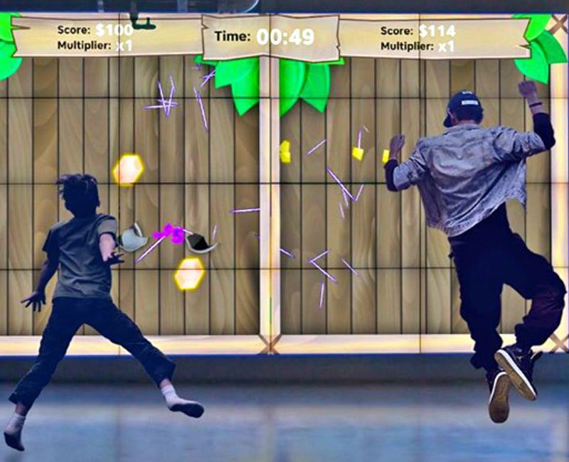 Інтерактивні танці Intersens