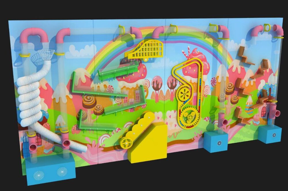 Бізі борд пневмо лабіринт 6 х 2,45 м