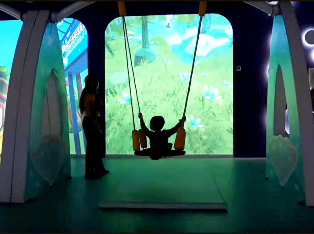 Інтерактивна гойдалка Intersens