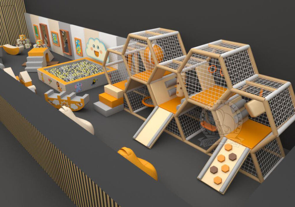 Дитячий ігровий Лабіринт Соти медові 3