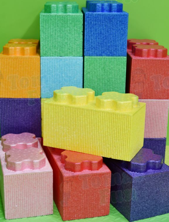 Конструктор піноблоки Великий лего