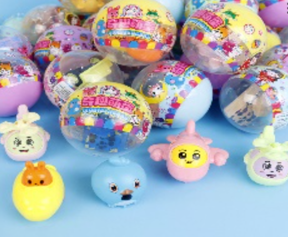 Веселі смайлики капсули діаметр 75 мм