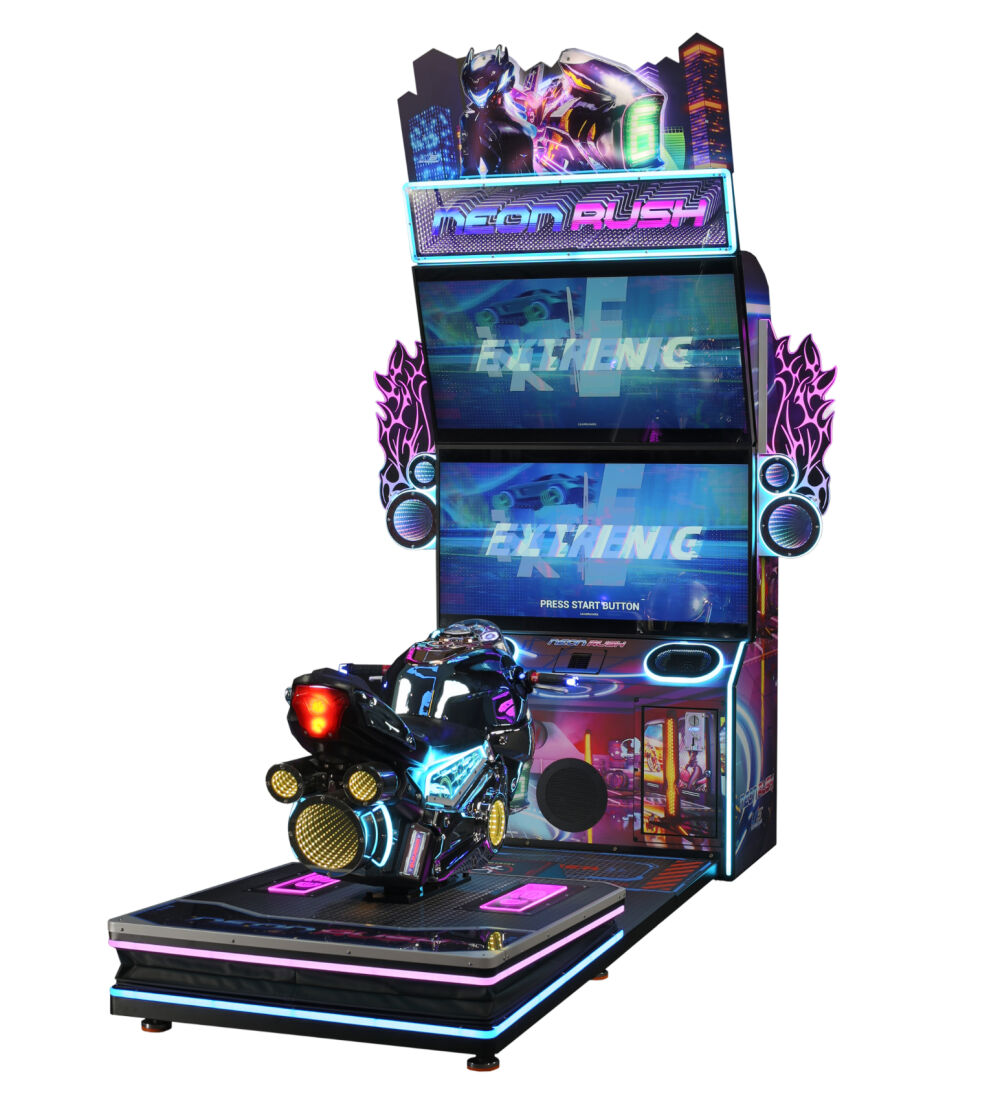 Neon Rush — аркадний гоночний симулятор