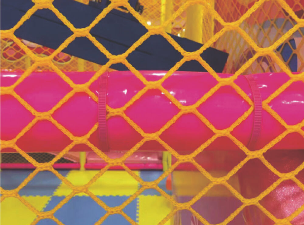 Сітка для лабіринтів захисна Жовта