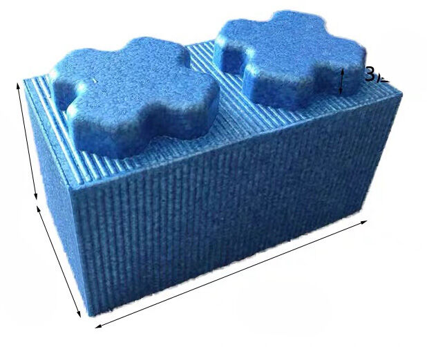 Конструктор Лего пінопластовий Синій