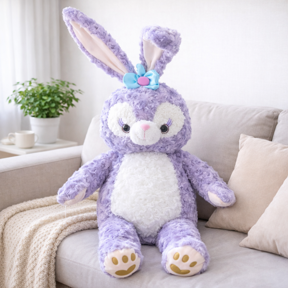 Великий плюшевий заєць 140 см