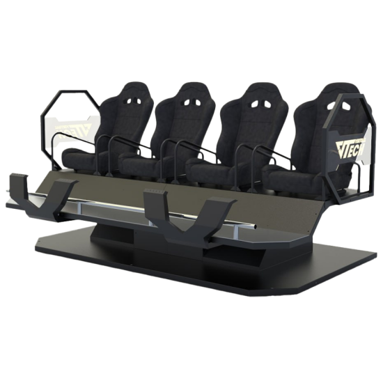 Sphere 4VR Чотирьохмісна динамічна платформа Симулятор американських Гірок — фото 1