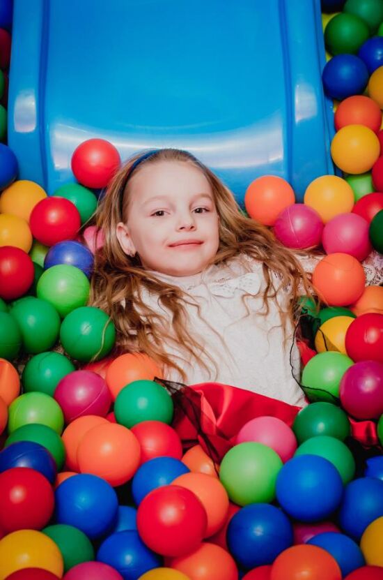 Шарики для сухих бассейнов разноцветные 8см — фото 4