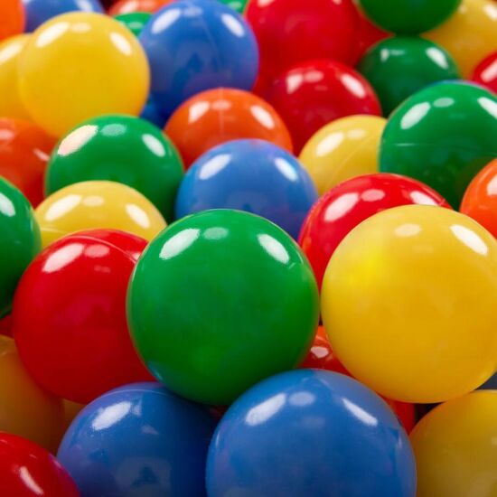 Шарики для сухих бассейнов разноцветные 8см — фото 6