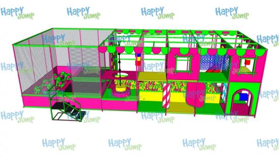 Комплексний лабіринт Новий 8 х 4 х 2,7 м — фото 3