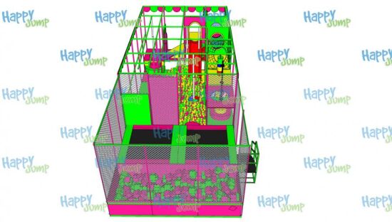 Комплексний лабіринт Новий 8 х 4 х 2,7 м — фото 8