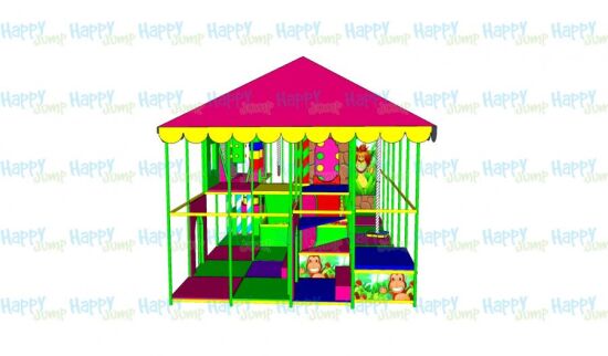 Лабиринт Радуга 7 х 4 х 3 м — фото 2