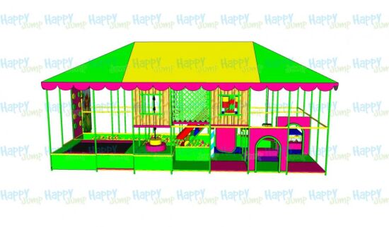 Лабиринт Радуга 7 х 4 х 3 м — фото 3