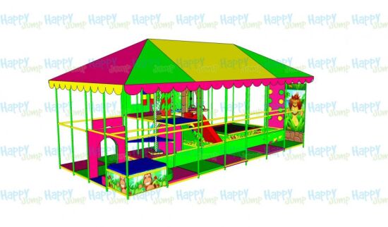 Лабиринт Радуга 7 х 4 х 3 м — фото 4