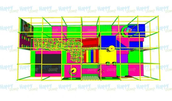 Лабиринт Радуга 7 х 4 х 3 м — фото 9