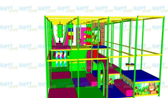 Лабиринт Радуга 7 х 4 х 3 м — фото 11