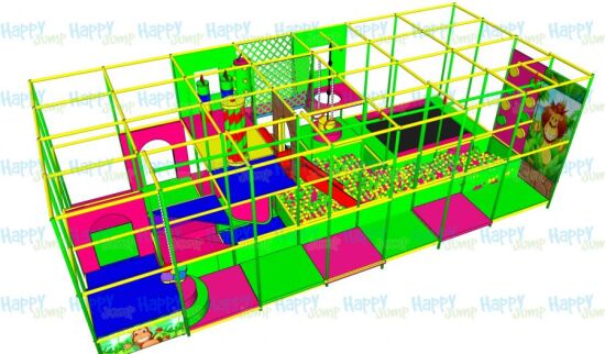 Лабиринт Радуга 7 х 4 х 3 м — фото 12