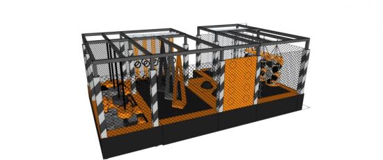 Ніндзя парк 8,1 х5х3м — фото 2