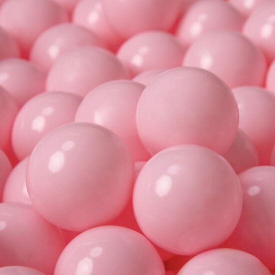Кульки для сухих басейнів рожева пастель 8см — фото 1