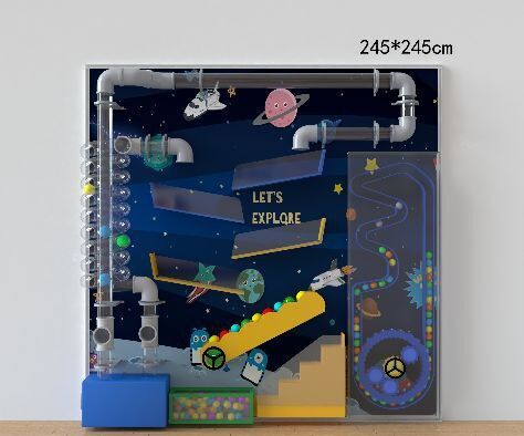 Бізі борд пневмо лабіринт 2,45 х 2,45 м — фото 1