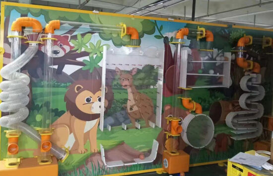 Бізі борд пневмо лабіринт 6 х 2,45 м — фото 1