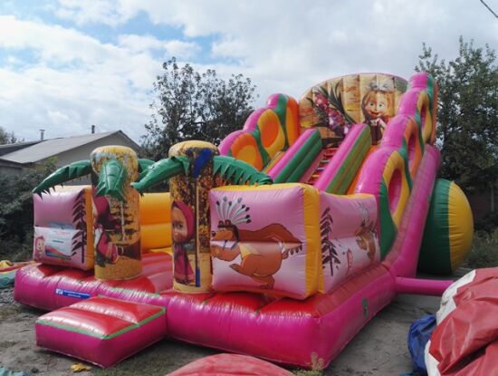 Надувна гірка Букет — фото 1