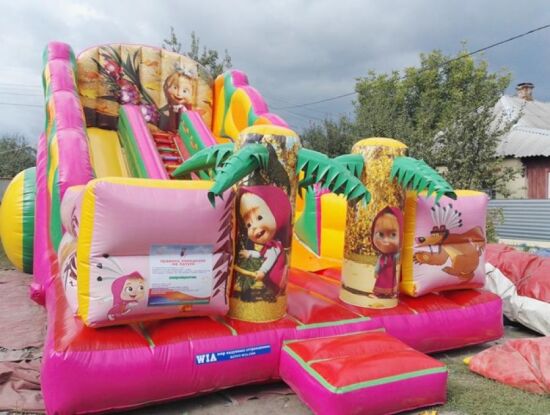 Надувна гірка Букет — фото 4