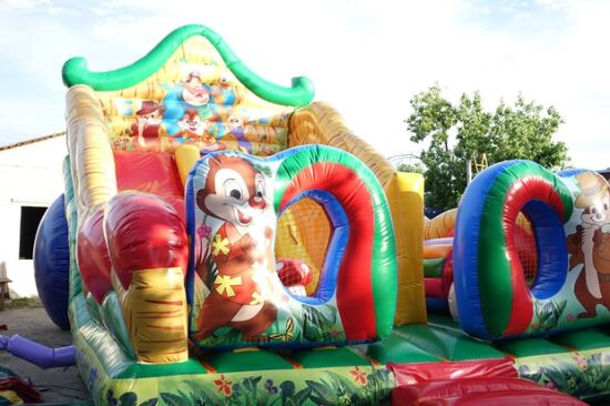Надувна гірка Бурундуки — фото 1