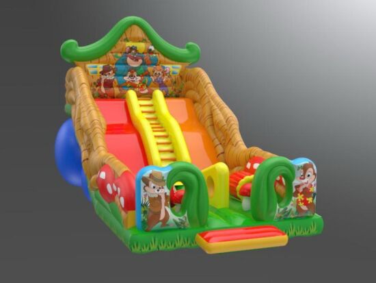 Надувна гірка Бурундуки — фото 5