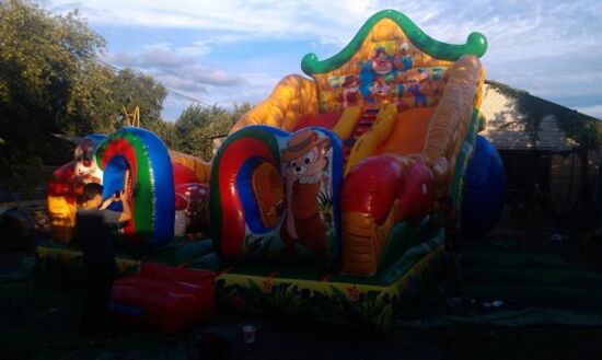 Надувна гірка Бурундуки — фото 10