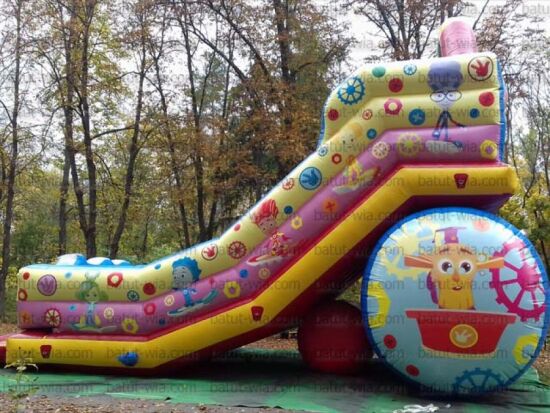 Надувна гірка Всезнайки — фото 3