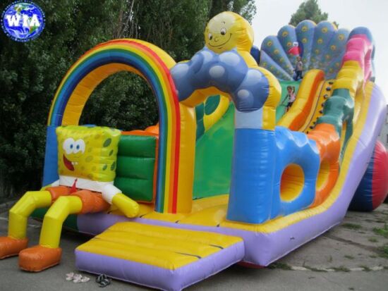 Надувная горка Весельчак — фото 4