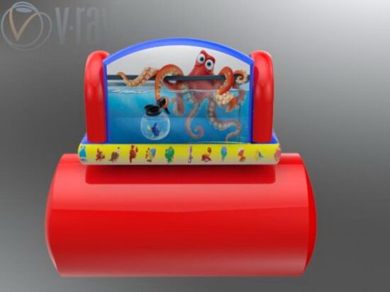 Надувна гірка Водний світ — фото 4