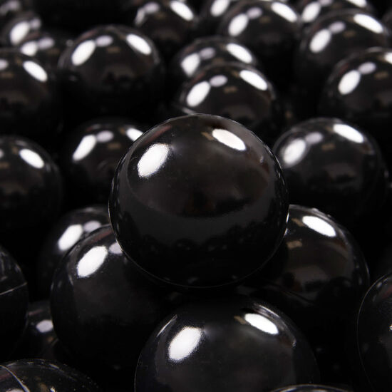 Кульки для сухих басейнів чорні 8см — фото 1