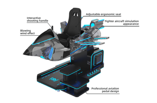 Атракціон віртуальної реальності VR Super Fighter 1P (Exclusive) — фото 2