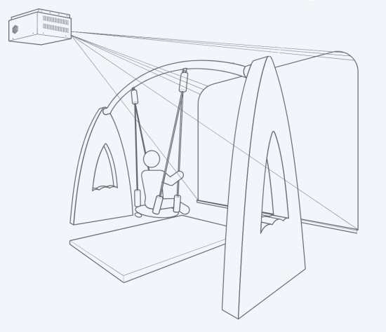 Гойдалка для інтерактива — фото 1