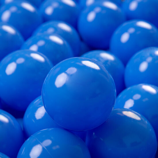 Кульки для сухих басейнів сині 8см — фото 1