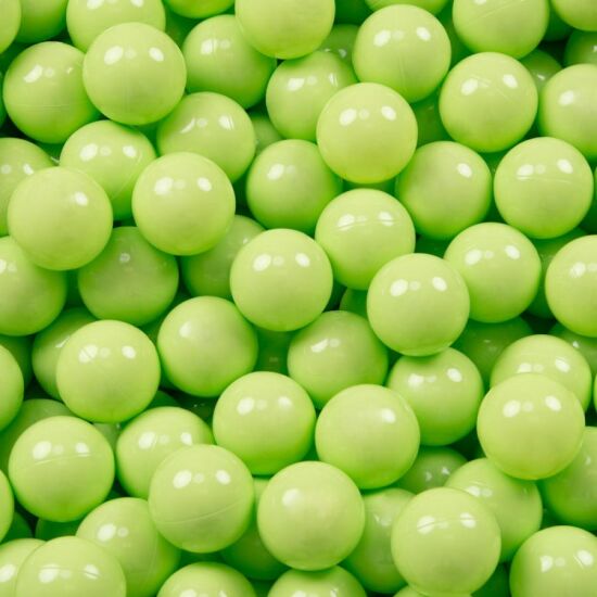 Шарики для сухих бассейнов салатовые 8см — фото 2