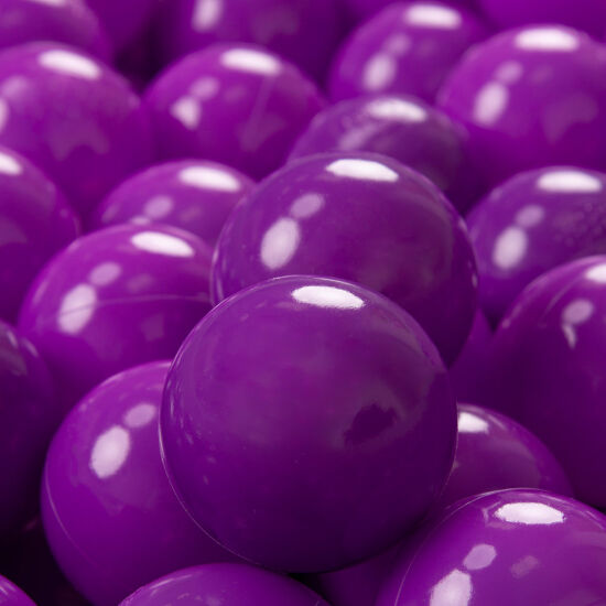 Кульки для сухих басейнів фіолетові 8см — фото 1