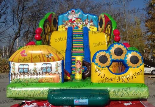 Надувна гірка Країна — фото 1