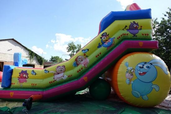 Надувна гірка Лісові друзі — фото 3