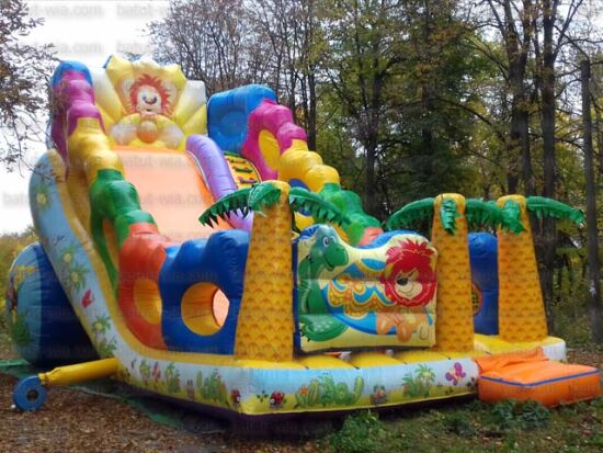 Надувна гірка Левеня — фото 1