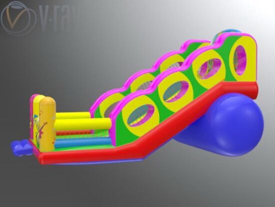 Надувна гірка Музиканти — фото 2