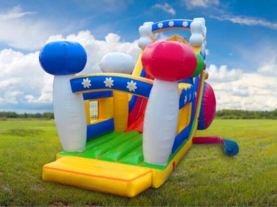 Надувная горка Ромашка — фото 2