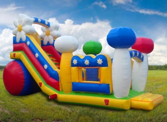 Надувная горка Ромашка — фото 3