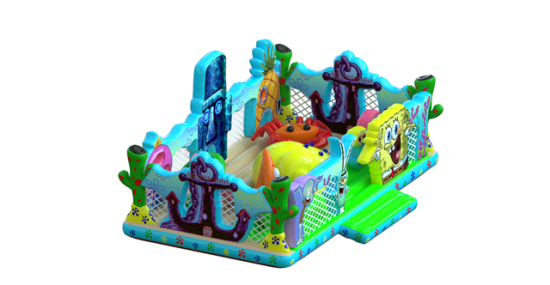 Надувний батут Губка Боб — фото 1