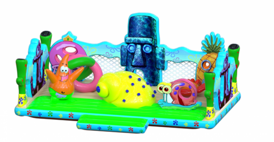 Надувний батут Губка Боб — фото 4